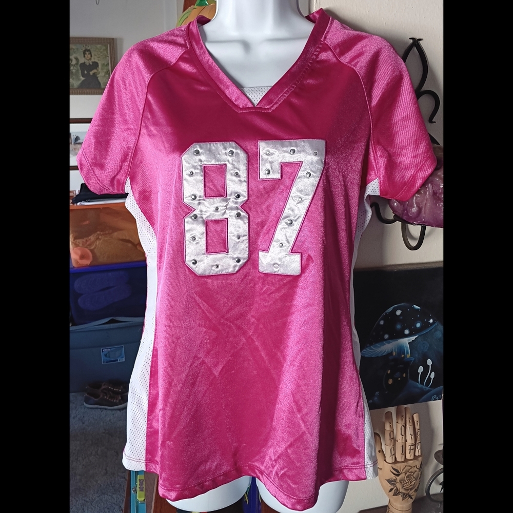 🩷 Jordy Nelson Green Bay Packers Pink Jersey Medium Team Apparel NFL Players 87